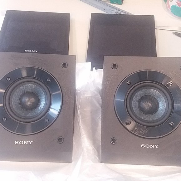 *** Sony SS-CSE Pair Of Dolby Atmos Home Theater Surround Enabled Speakers Black - Picture 2 of 9